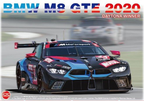 Nunu Model kit PN24036 BMW M8 GTE 2020 DAYTONA 24 HOURS WINNER 1/24