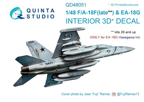 Quinta Studio 48051 Boeing F/A-18F (Late)/EA-18G 1/48