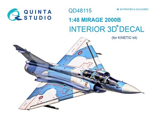 Quinta Studio 48115 Dassault Mirage 2000B 1/48