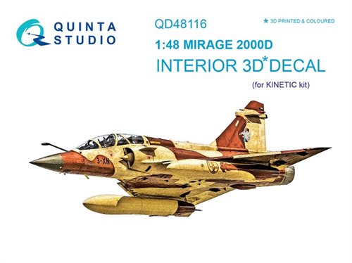 Quinta Studio 48116 Dassault Mirage 2000D 1/48