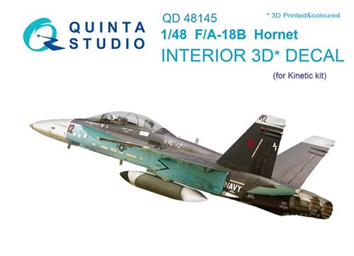 Quinta Studio 48145 McDonnell Douglas F/A-18B Hornet 1/48