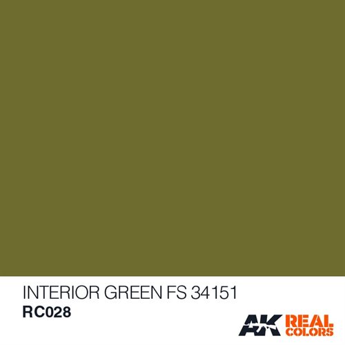 AKRC028 INTERIOR GREEN FS 34151, 10 ML