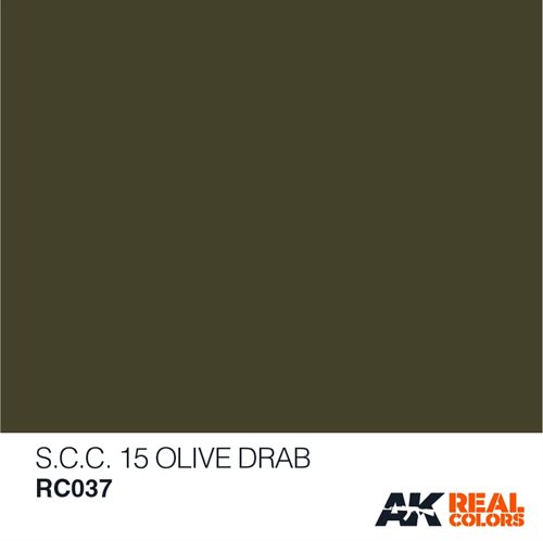 AKRC037 S.C.C. 15 OLIVE DRAB, 10 ML