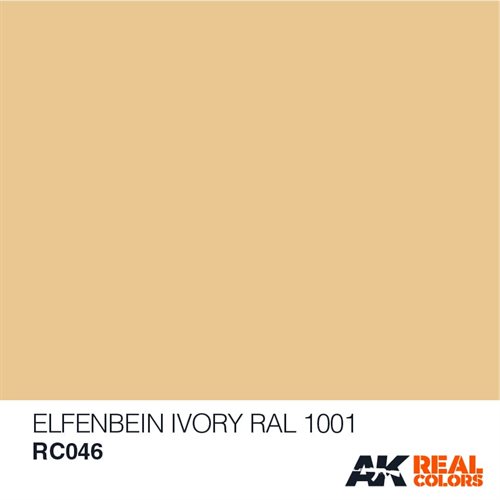 AKRC046 ELFENBEIN – IVORY RAL 1001 (INTERIOR COLOR), 10 ML