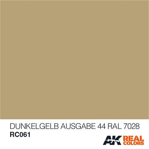 AKRC061 DUNKELGELB AUSGABE 44 – DARK YELLOW RAL 7028 VER. ’44, 10 ML