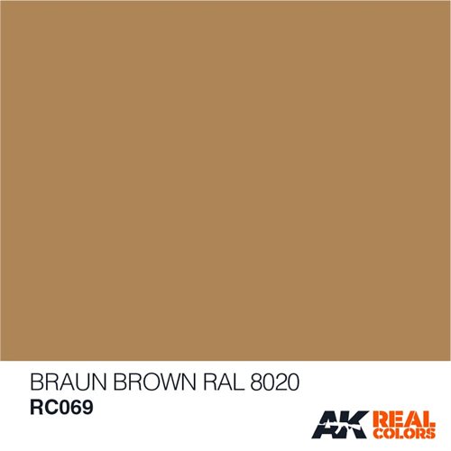 AKRC069 BRAUN – BROWN RAL 8020, 10 ML