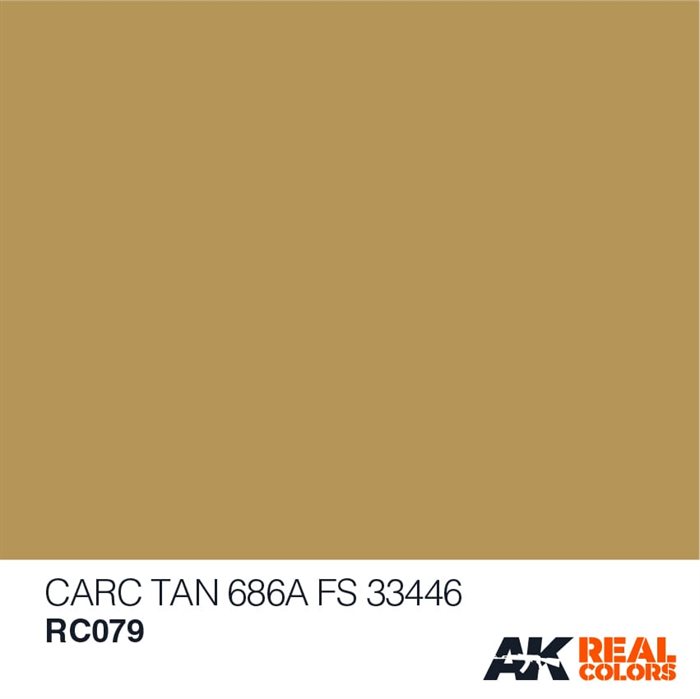 AKRC079 CARC TAN 686A FS 33446, 10 ML