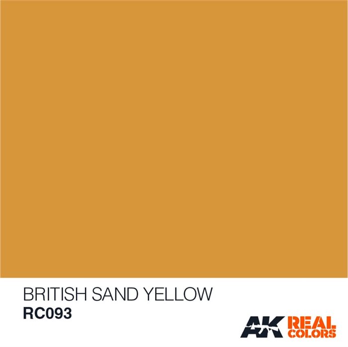 AKRC093 BRITISH SAND YELLOW, 10 ML