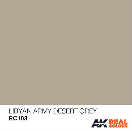 AKRC103 LIBYAN ARMY DESERT GREY, 10 ML