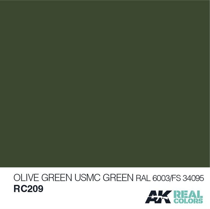 AKRC209 OLIVE GREEN/USMC GREEN RAL 6003/FS34095 10ML
