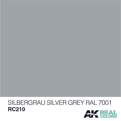 AKRC210 SILBERGRAU -SILVER GREY RAL 7001 10ML
