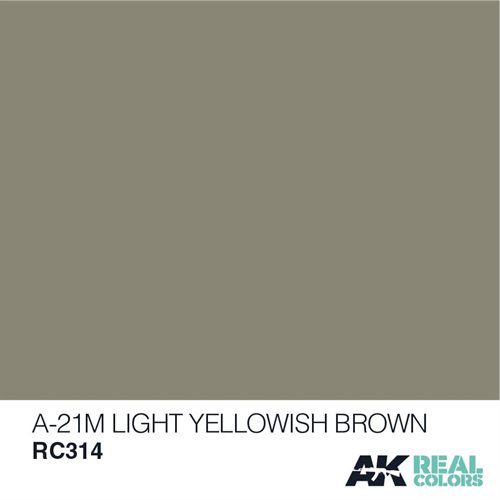 AKRC314 A-21M LIGHT YELLOWISH BROWN 10ML