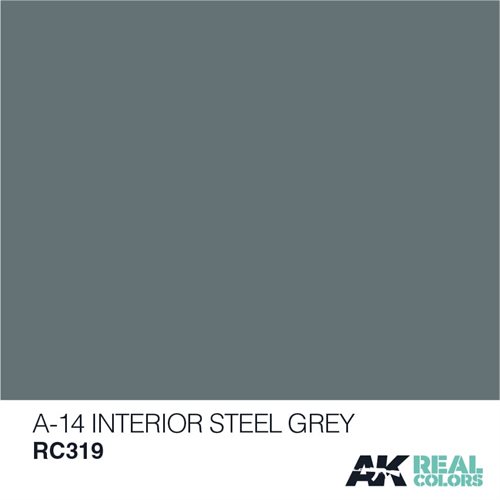 AKRC319 A-14 INTERIOR STEEL GREY 10ML