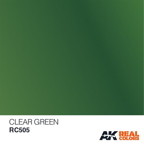 AKRC505 CLEAR GREEN, 10ML