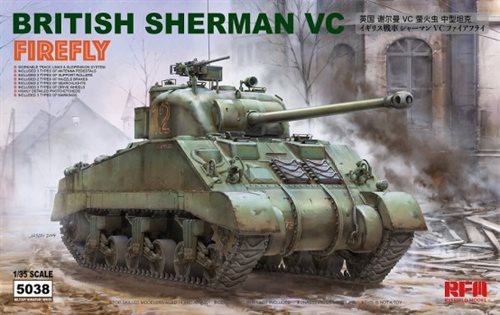 Rye Field Models 5038 BRITISH SHERMAN VC VELIKIYE LUKI 1/35