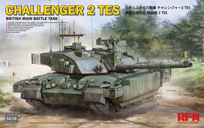 Rye Field Model 5039 CHALLENGER 2 TES 1/35