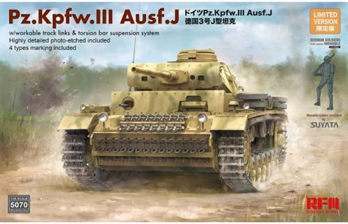 Rye Field Models 5070 PANZER III AUSF J 1/35