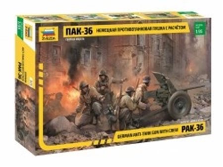 Zvezda 3610 PAK 36 w.crew 1/35