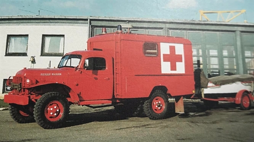 DMC Decals FB011 Flyvevåbnet ambulance, gammel, 1/87