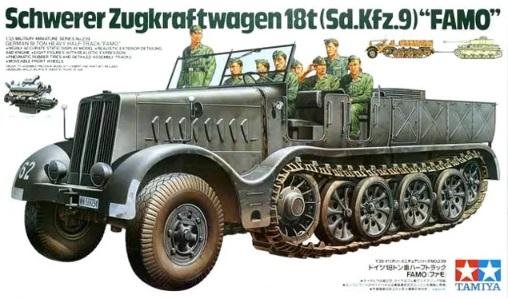 Tamiya 35239 German 18-Ton Heavy Half-Track FAMO 1/35