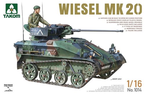 Takom 1014 German Wiesel Mk.20 - 1/35