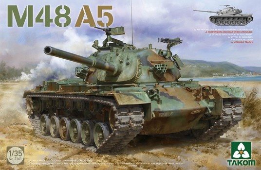 Takom 2161 M48A5 1/35