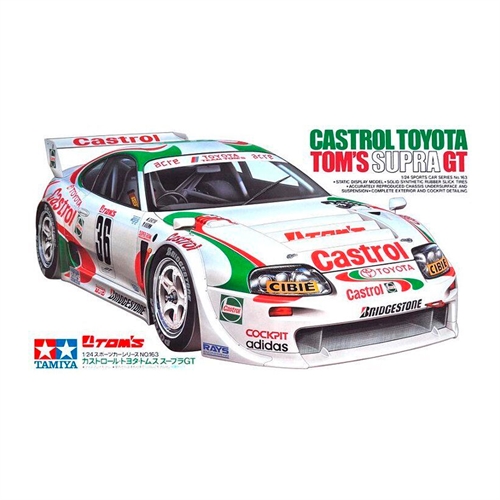 Tamiya 24163  Castrol Toyota Tom Supra GT 1/24