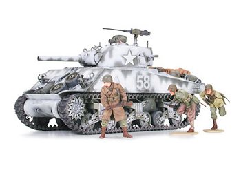 Tamiya 35251 M4A3 Sherman 105mm Howitzer - 1:35