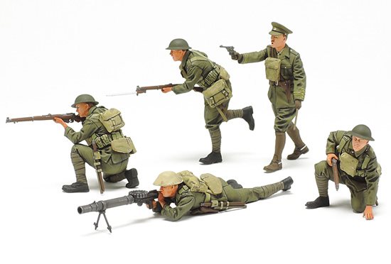 Tamiya 35339 WWI British Infantry Set - 1:35