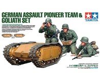 Tamiya 35357 German Assault Pioneer Team w/Goliath - 1:35