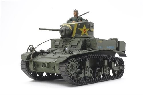 Tamiya 35360 US Light Tank M3 Stuart Late Production - 1:35