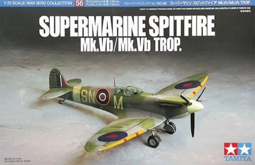 Tamiya 60756 Supermarine Spitfire Mk.Vb/Mk.Vb Tropical - 1:72