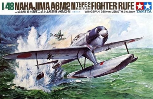 Tamiya 61017 Nakajima A6M2 N Type 2 "Rufe" - 1:48