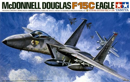 Tamiya 61029 McDonnel Douglas F-15C Eagle - 1:48