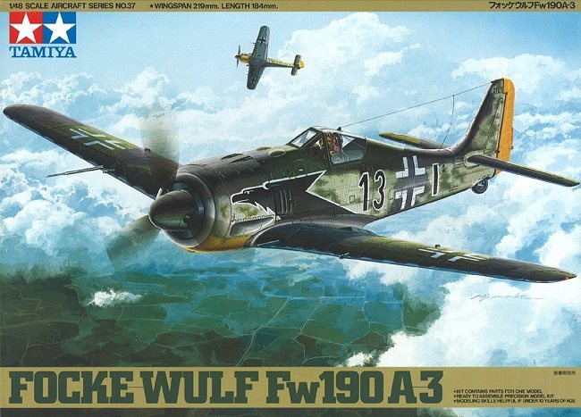 Tamiya 61037 Focke Wulf Fw 190A-3 - 1:48