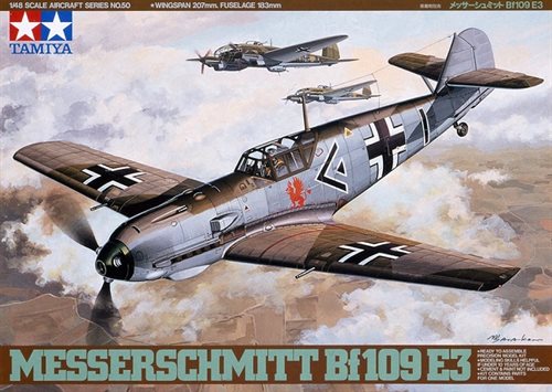 Tamiya 61050 Messerschmitt Bf 109E-3 - 1:48