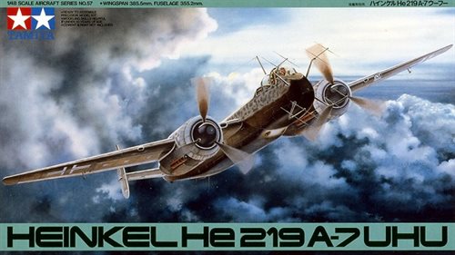 Tamiya 61057 Heinkel He 219A-7 Uhu - 1:48