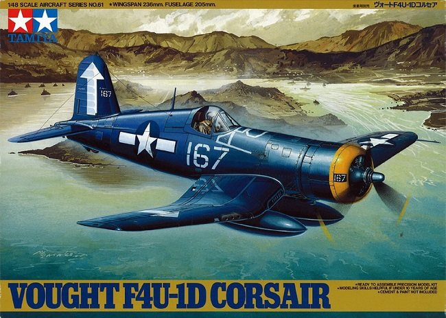 Tamiya 61061 Vought F4U-1D Corsair - 1:48
