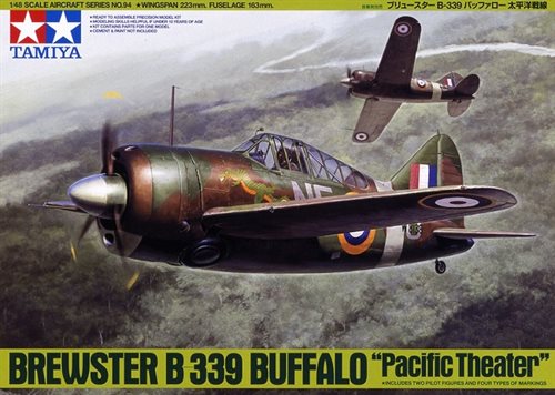 Tamiya 61094 Brewster B-339 Buffalo "Pacific Theater" - 1:48