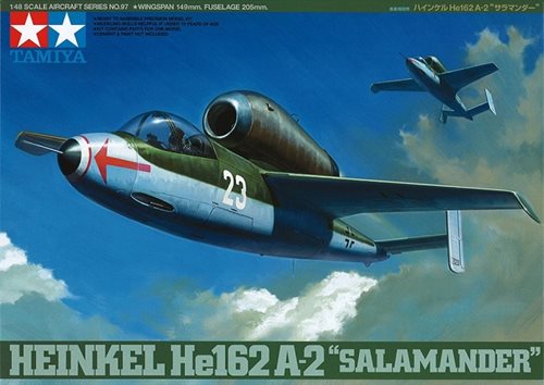 Tamiya 61097 Heinkel He 162A-2 "Salamander" - 1:48