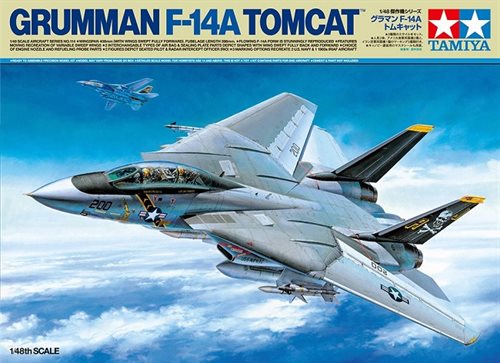 Tamiya 61114 Grumman F-14A Tomcat - 1:48