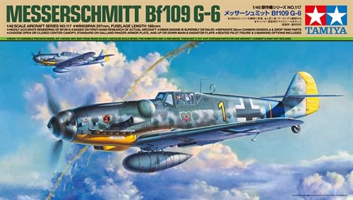 Tamiya 61117 Messerschmitt Bf 109G-6 - 1:48
