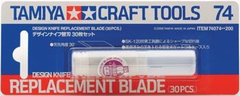 TAMIYA 74074 Design knife blade 30stk