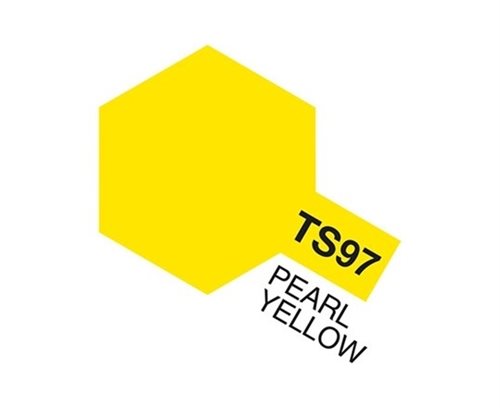 Tamiya 85097 spray, 100ml. TS-97 Pearl Yellow