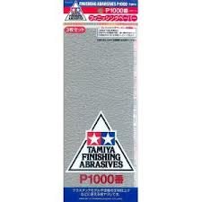 Tamiya 87057 Finishing Abrasives P1000 *3