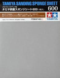 Tamiya 87148 Sanding Sponge Sheet 600