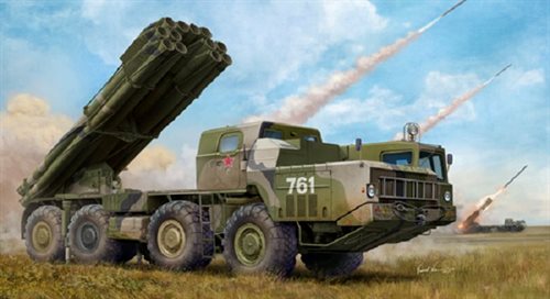 Trumpeter 01020 Russian 9A52-2 Smerch-M RSZO 9k58 MRLS - 1:35