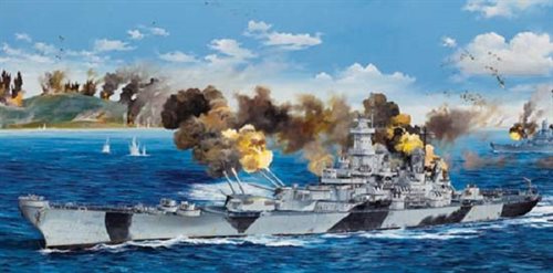 Trumpeter 03706 US Battleship BB-61 USS Iowa - 1:200