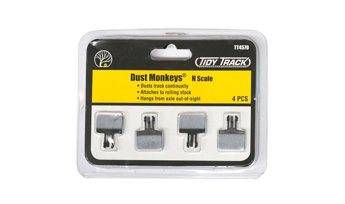 Wodland Scenics TT4570 Støv fjernere, 4 stk, Spor N