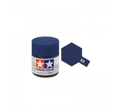 Tamiya 81503 Akryl maling, X-03, Royal blue, 10 ml